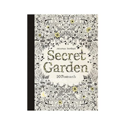 Secret Gardenイギリス秘密花園英語原版手描き絵葉書