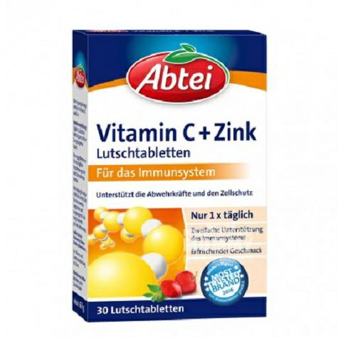 AbteiドイツAbteiビタミンC+亜鉛栄養含有錠