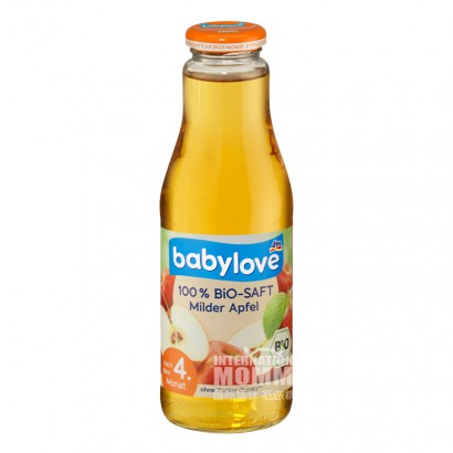 Babyloveドイツの宝物は100%有機リンゴジュースが好きです