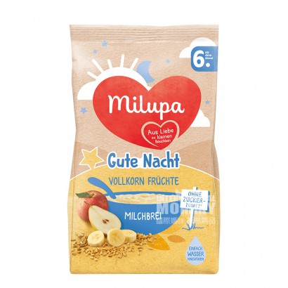 【4点】Milupaドイツ美楽宝全麦フルーツミルクおやすみ米粉6ヶ月以上