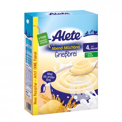 【4点】NestleドイツネスレAleteシリーズミルクプリン粗小麦粉お休み米粉4ヶ月以上