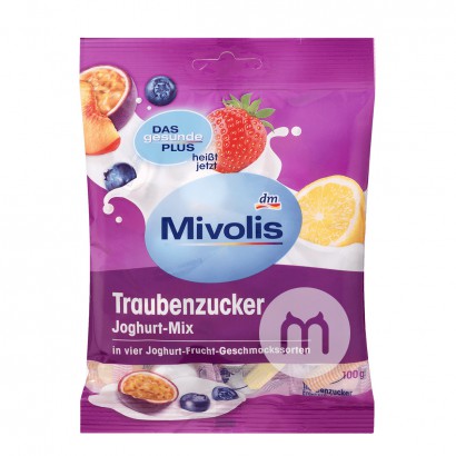 【2点】MivolisドイツMivolisキッズヨーグルト味グルコース錠剤