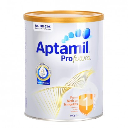Aptamilオーストラリア愛他美白金アップグレード粉ミルク1段*6缶0-6ヶ月