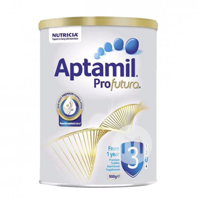 Aptamilオーストラリア愛彼美白金アップグレード版粉ミルク3段*6缶1-3歳