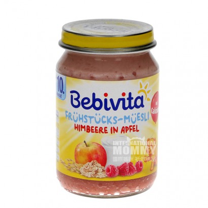 Bebivitaドイツ貝唯他有機リンゴ樹ベリーオートミール10ヶ月以上
