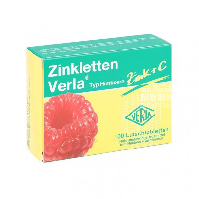 VerlaドイツVerla乳幼児亜鉛補給ビタミンC含有錠100錠