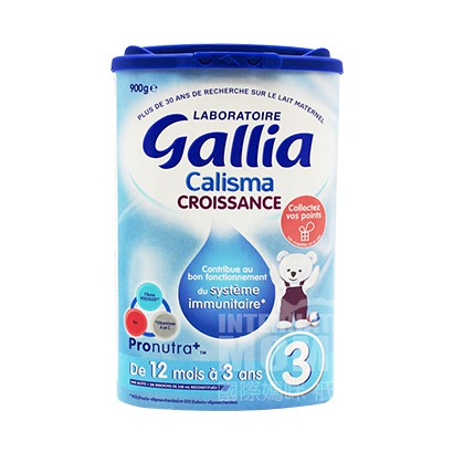 Galliaフランス達能佳麗雅標準調合粉ミルク3段900 g*6箱