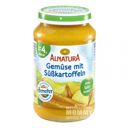 ALNATURAドイツALNATURAオーガニック野菜サツマイモ泥*6