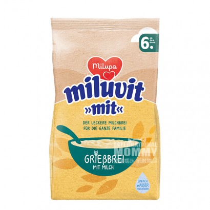 【2点】Milupaドイツ美楽宝粗麺粉プリン牛乳米粉6ヶ月以上