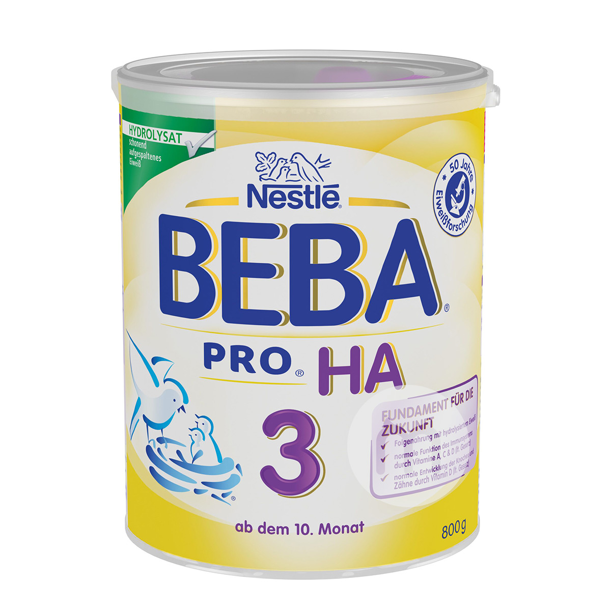 BEBAドイツネスレ貝巴適度加水分解粉ミルク3段*6