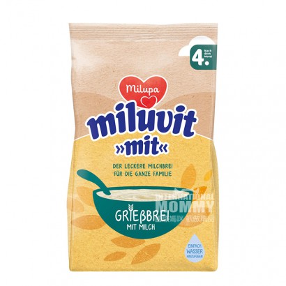 【2点】Milupaドイツ美楽宝粗麺粉プリン牛乳米粉4ヶ月以上