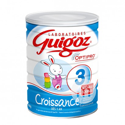 Guigozフランス古戈氏粉ミルク成長3段粉ミルク900 g*6缶