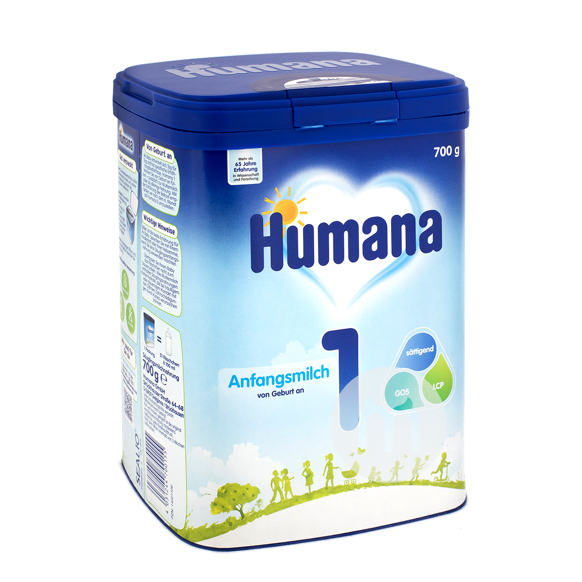 Humanaドイツ瑚玛娜ベビーミルク1段*4箱