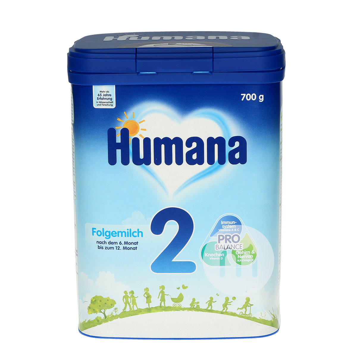 Humanaドイツ瑚玛娜ベビー粉ミルク2段*4箱新アップグレード版