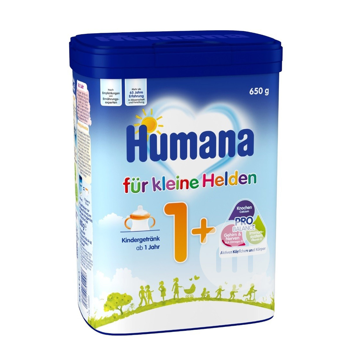 Humanaドイツ瑚玛娜ベビーミルク1+段650 g*4箱