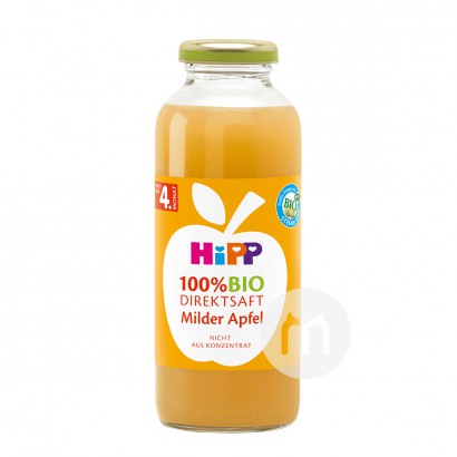 HiPPドイツ喜宝オーガニックアップルジュース330 ml
