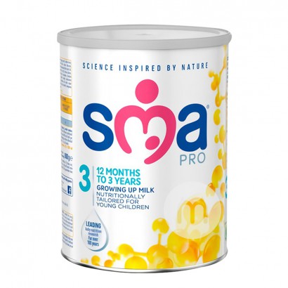 SMAイギリス恵氏乳児用粉ミルク3段800 g*4缶イギリス原版
