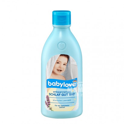 Babyloveドイツの宝物はラベンダーの精華がゆったりしている睡眠の赤ちゃんの入浴剤を愛します