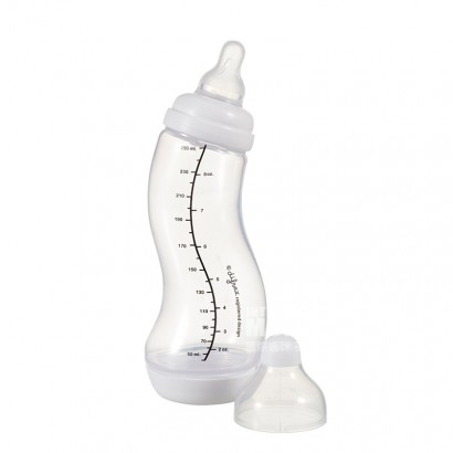 Difraxオランダ迪福膨張防止S型広口PP哺乳瓶250 ml 0-3ヶ月