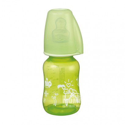 Nipドイツ愛嬌標準口径シリカゲル乳首PPプラスチック哺乳瓶125 ml 0-6ヶ月