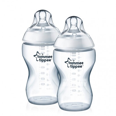 Tommee Tippeeイギリス湯美天地広口膨張防止PP哺乳瓶2*340 ml 3-6ヶ月