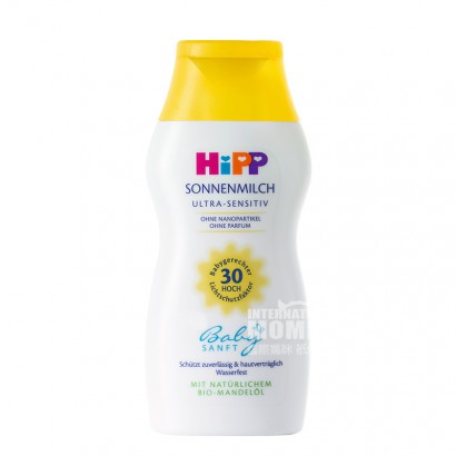 HiPPドイツ喜宝有機抗敏ベビー日焼け止めクリームLSF 30