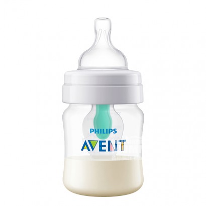 PHILIPS AVENTイギリスフィリップ新安怡広口PPプラスチック膨張防止哺乳瓶125 ml 0ヶ月以上