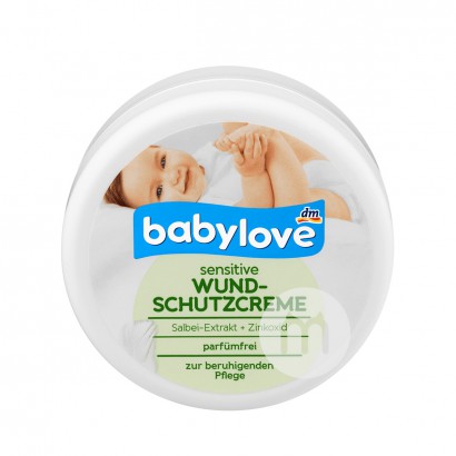 Babyloveドイツの宝物は乳幼児のネズミの尾の草と亜鉛のお尻のクリームを保護することが好きです