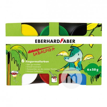 EBERHARD FABERドイツEBERHARD FABER 6色子供用指塗料キット