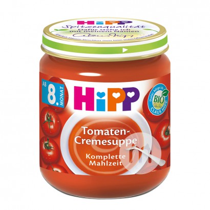 【2点】HiPPドイツ喜宝オーガニックトマトクリーム8ヶ月以上