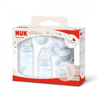 NUKドイツNUKピンクブルーシリーズ新生児ギフトボックス5セット