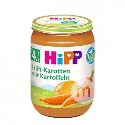 HiPPドイツ喜宝有機ニンジンジャガイモ泥