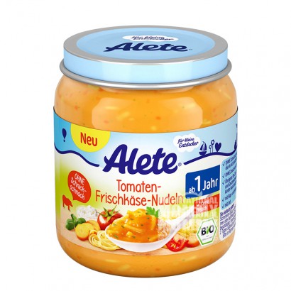 Nestleドイツスズメの巣Aleteシリーズ有機野菜麺泥