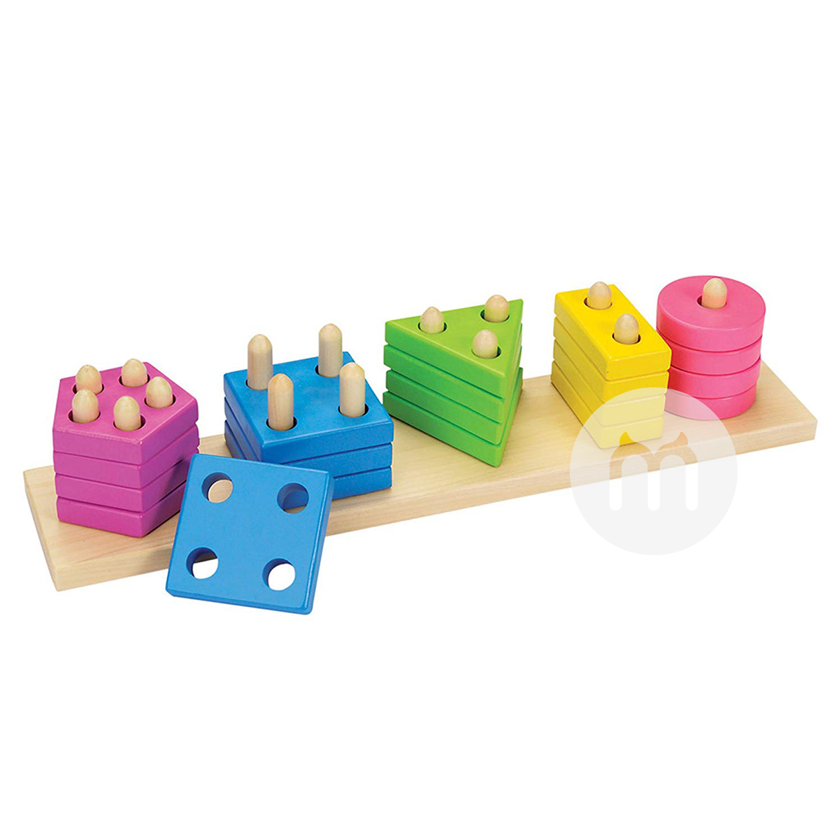 gokiドイツgoki赤ちゃんの幾何学的な柱の早教のおもちゃ