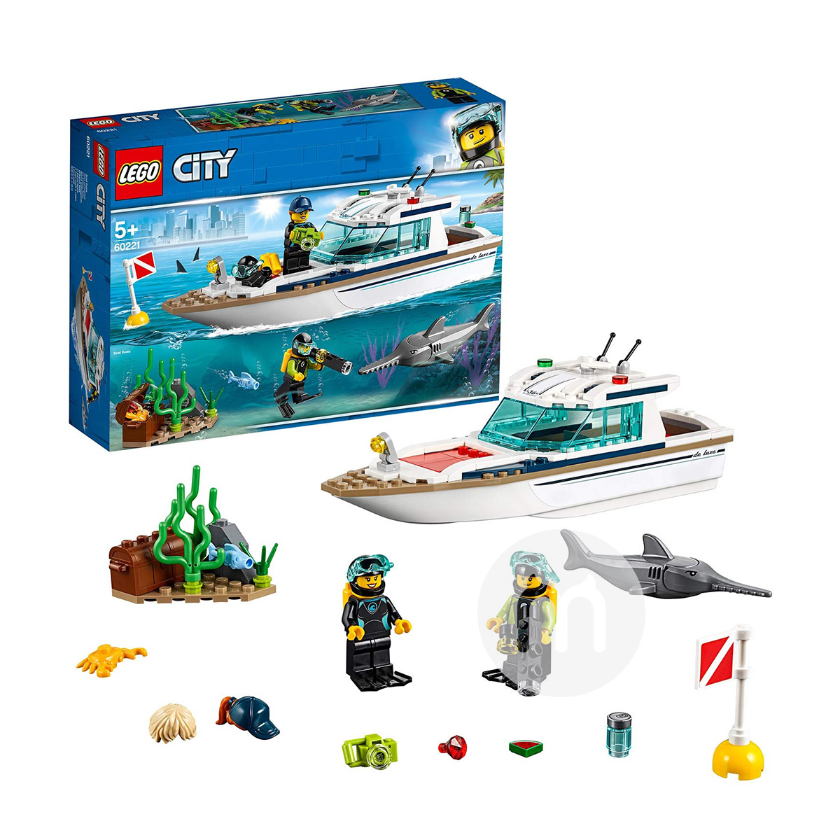 LEGOデンマークレゴシティシリーズダイビングヨット60221