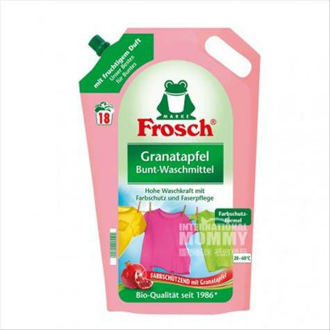 Froschドイツフェロシュカエルザクロ色衣類洗濯液1.8 L