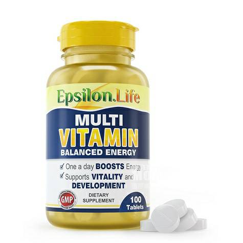Epsilon LifeイギリスEpsilon Life多種ビタミンとミネラル