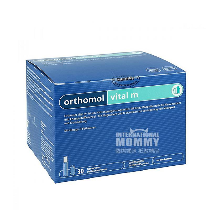 Orthomolドイツ奥適宝男性複合栄養素30袋