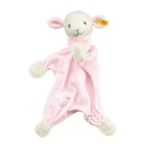 Steiffドイツのスティーブの赤ちゃんの羊の安眠の慰めのナプキン