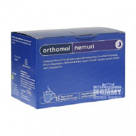 Orthomolドイツの奥適宝は睡眠のメラトニンの剤の15袋を助けることができます