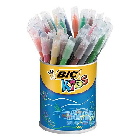 BIC KIDSフランス比克子供無毒無味赤ちゃん落書き36色水彩ペン