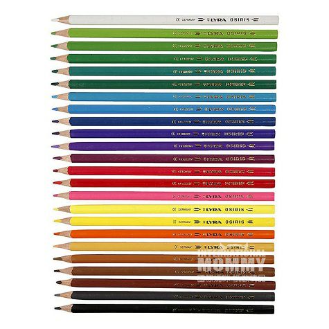 LYRAドイツ芸雅児童水溶性カラー鉛筆24本入り