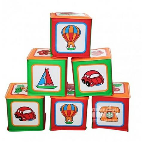 BiecoドイツBiecoの子供の赤ちゃんの知恵の早教の知能の積み木のおもちゃの6つの詰め