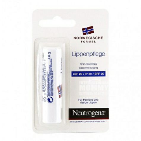 Neutrogenaアメリカ露得清ノルウェーシリーズ潤い日焼け止めリップクリームSPF 20