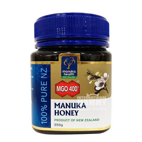Manuka healthニュージーランド蜜ニューコン活性マルカ蜂蜜MGO 400+250 g