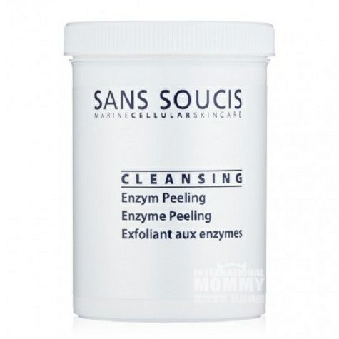 SANS SOUCISドイツアシックスクリーニング肌の色を明るくする角質除去酵素粉