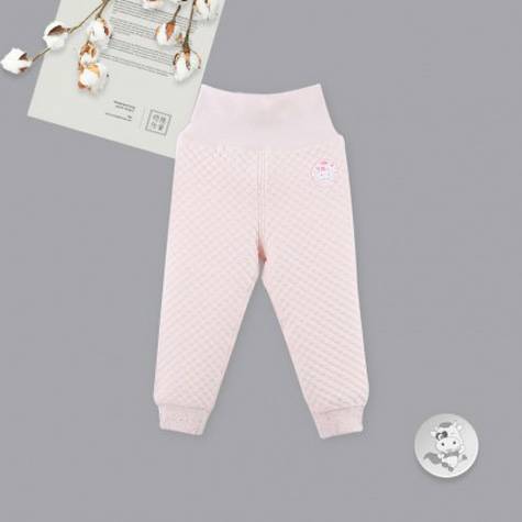 Verantwortung明徳は女性の赤ちゃんの有機綿の高腰の保護の腹のズボンのピンクを責めます