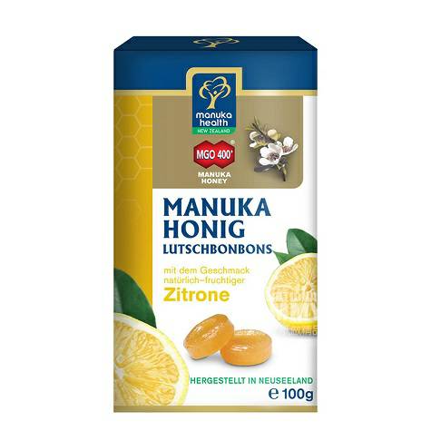 Manuka healthニュージーランド蜜ニューコン活性マルカレモン蜂蜜糖MGO 400