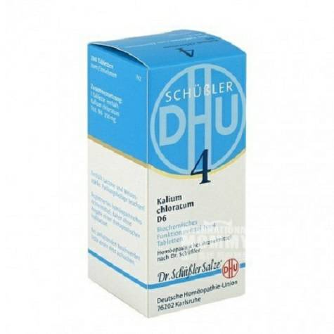 DHUドイツDHU塩化カリウムD 6 4号造血機能向上200錠