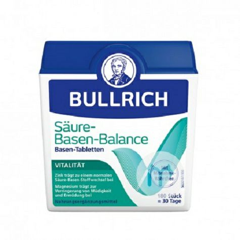 BULLRICHドイツBULLRICH酸塩基バランス調整錠去痛風降尿酸180錠